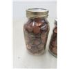 Image 2 : 2 Jars of Pennies - 13Lbs