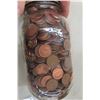 Image 4 : 2 Jars of Pennies - 13Lbs