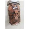 Image 5 : 2 Jars of Pennies - 13Lbs