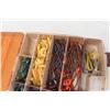 Image 3 : Tackle Box and Boat – 100+ Fishing Items and Reels