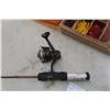 Image 6 : Tackle Box and Boat – 100+ Fishing Items and Reels
