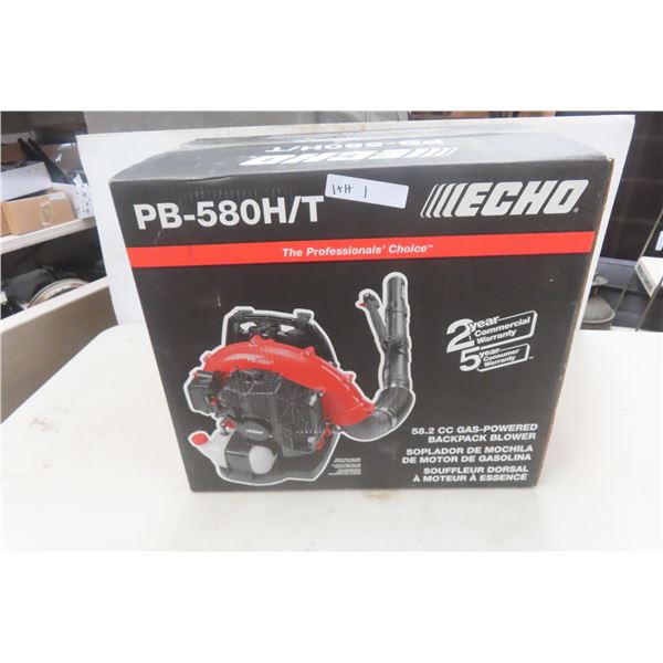 New Echo PB-580HT 58cc Gas-Powered Backpack Blower