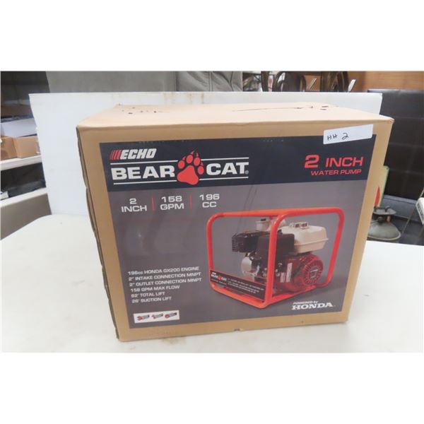 New Echo Bear Cat 2" Water Pump – 158 GPM, 196cc