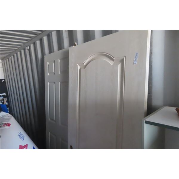 2 Interior Doors – 35¾" x 78" and 30" x 80"