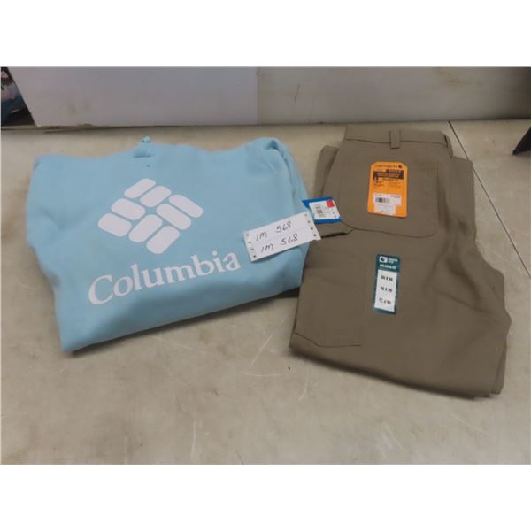 Carhartt Rugged Flex Relaxed Fit Duck Utility Work Pants – Sz 35x30 New w/ Tags, and Columbia
