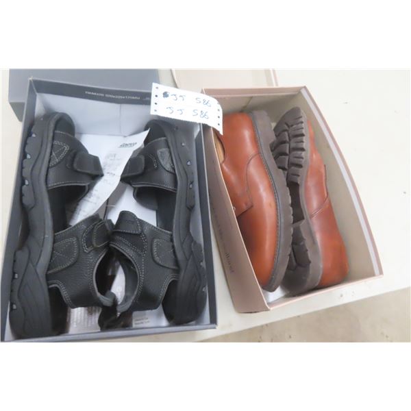 New Size 12 Sandals and Used Size 12 Dress Shoes