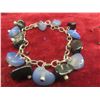 Image 6 : Fashion Jewelry – Cuff Bracelet, Necklaces, Bracelets, Gold Tone Floral Link w/ Faux Pearl,
