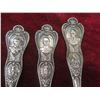 Image 3 : Birks EPNS Famous Faces Teaspoons – Qty 5