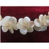 Image 17 : Necklaces – Coral, Bone, Black Iridescent and Green Beads, Shell Necklaces w/ Matching Earrings
