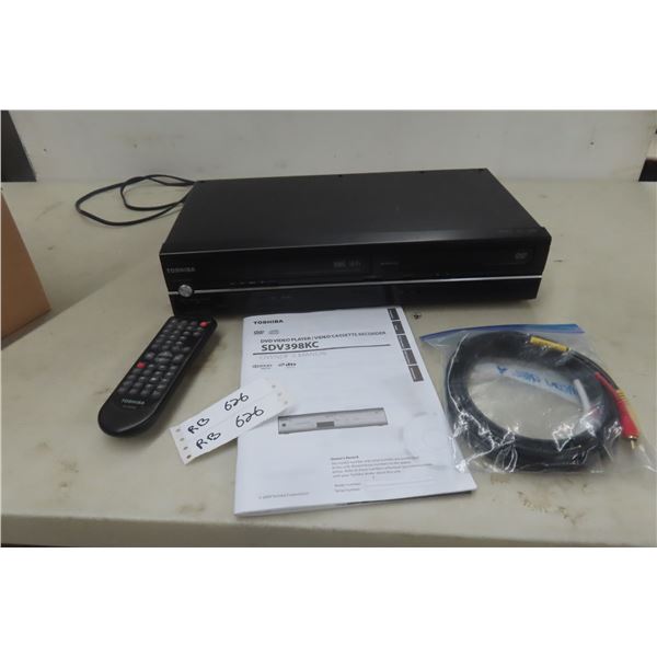 Toshiba VCR/DVD Combo Player