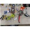 Image 1 : Power Recip Saw – 4.5 Amps, Gate Kit, 3-Piece Electrical Tester Set, Ryobi Door Lock Installation