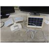 Image 7 : Toshiba 19" TV Receiver w/ Power Cord, Asus 23" Monitor (No Power Cord), and Solar Light
