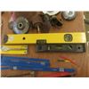 Image 16 : Screwdrivers, Levels, Tape Measures, Hole Cut Saw, Drill Bits, Hacksaw Blades, Recip Saw Blades,