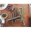 Image 8 : Screwdrivers, Levels, Tape Measures, Hole Cut Saw, Drill Bits, Hacksaw Blades, Recip Saw Blades,