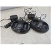 Image 6 : Cobra MicroTalk Model LI 5650 WX – 2 Charging Bases and 4 Radios