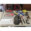 Image 1 : C-Clamps, Hacksaws, Hand Saw, Tape Measure, Knee Pads, Rope and More