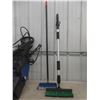 Image 10 : Electric Power Washer w/ Hose, Wand, Broom, and Garden Hose Broom Hook Up