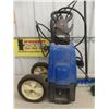 Image 2 : Electric Power Washer w/ Hose, Wand, Broom, and Garden Hose Broom Hook Up