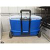 Image 5 : 2 Coolers: Rubbermaid on Wheels and Coleman AC/DC Style