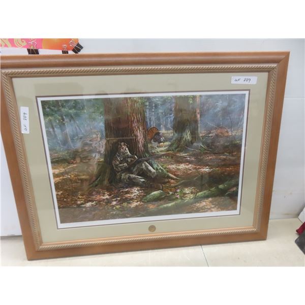 National Wild Turkey Federation Numbered and Signed Framed Print – 30" x 39"