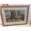 Image 1 : National Wild Turkey Federation Numbered and Signed Framed Print – 30" x 39"