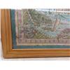 Image 2 : Framed "Maui Discovered" Vintage Coloured Cartographic Map of the Hawaiian Islands – 21" x 27"
