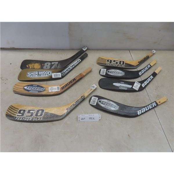 Hockey Stick Replacement Blades – Qty 8, Left