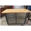 Image 1 : Mastercraft Rolling Tool Bench/Cabinet w/ Drawer – 37" x 48" x 24"