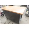 Image 7 : Mastercraft Rolling Tool Bench/Cabinet w/ Drawer – 37" x 48" x 24"