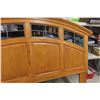 Image 3 : Oak Headboard – 80" Wide