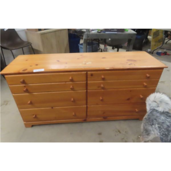 Pine 6-Drawer Dresser – 29" x 59" x 17"