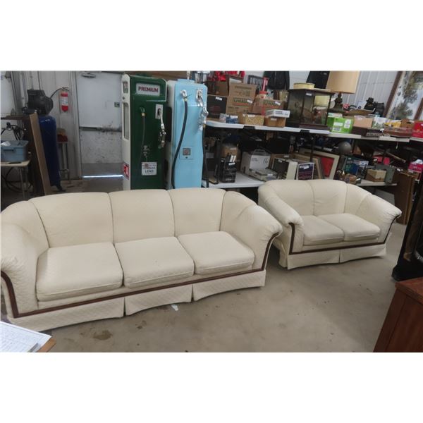 Sklar Peppler Couch – 90" Wide and Matching Love Seat – 70" Wide