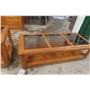 Image 2 : 3-Piece Coffee Table – 10" x 55" x 25" and End Tables – Qty 2, 21" x 22" x 26"