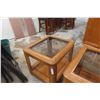 Image 7 : 3-Piece Coffee Table – 10" x 55" x 25" and End Tables – Qty 2, 21" x 22" x 26"
