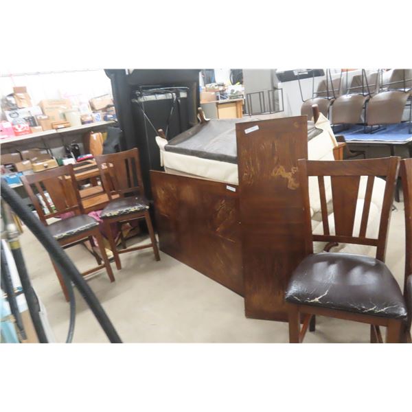 Kitchen Table w/ Leaf and 6 Chairs