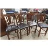 Image 5 : Kitchen Table w/ Leaf and 6 Chairs