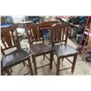 Image 6 : Kitchen Table w/ Leaf and 6 Chairs