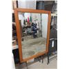 Image 1 : Oak Framed Mirror – 30" x 44"