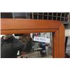 Image 4 : Oak Framed Mirror – 30" x 44"