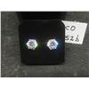 Image 1 : New 925 Sterling Silver 3.0ct Each Simulated Diamond (C2) Stud Earrings — White Gold Overlay