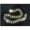 Image 6 : New 14K Gold Plated 9.0mm Cuban Link Bracelet — 9" Long