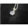 Image 8 : New 925 Sterling Silver 1.0ct Moissanite Lab Diamond Solitaire Necklace — VVS1 — GRA Report