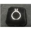 Image 2 : New 925 Sterling Silver 1.5ct Simulated Diamond (C2) Twist Ring — Size 7 — White Gold Overlay
