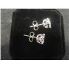 Image 2 : New Platinum Plated 2.0ct Each Simulated Diamond (C2) Stud Earrings