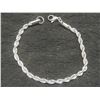 Image 4 : New Platinum Plated 4.0mm Rope Bracelet — 8" Long