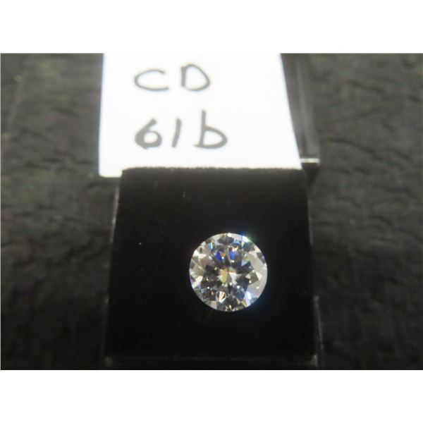 New 3.0 Carat Moissanite Lab Diamond — Round Brilliant Cut — GH — VVS1 — GRA Report