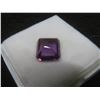 Image 2 : 5.8ct Natural Amethyst — Emerald Cut — 10.4 x 12.0mm