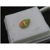 Image 3 : 1.9ct Natural White Fire Opal — Pear Cabochon Cut — 7.9 x 12.6mm