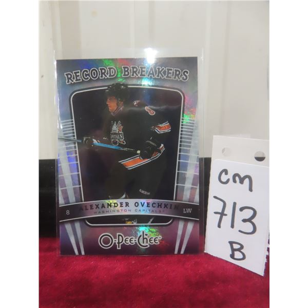 Alexander Ovechkin Washington Capitals Card