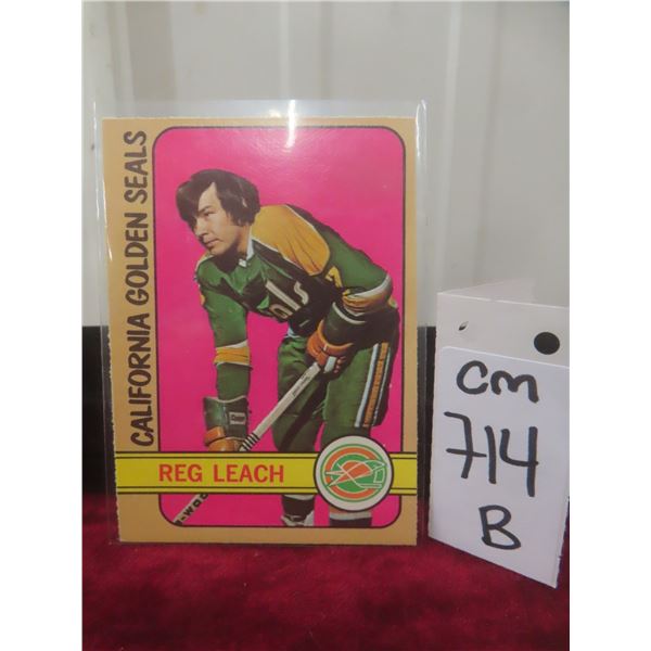 Reggie Leach California Golden Seals Card